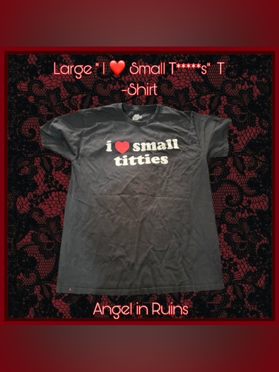 Spencer's Other - “I ❤️ Small T*****s” Graphic Tee